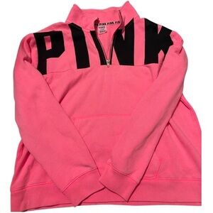 Hot pink, Victoria secret pink pull over sweater💕🌺